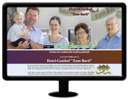 Link zum Hotel-Gasthof "Zum Bartl"